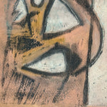 Bernard Gussow Abstract Skeleton Painting on Board | Provenance