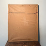 1950s Social Realism Portrait Drawing of Worker in Anger