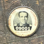 1930s American Type Founder Inc Employee Badges