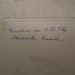 Antique CB&Q Railroad Photo Cainsville MO Steam Wrecker Crane