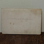 1890s Oil-Wick Coal Miners Cabinet Card | Coffeen Illinois