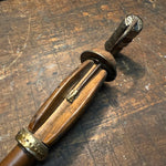 Antique Occupational Trade System Cane | Early 1900s Folk Art