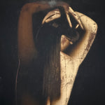 1970s Nude Black Velvet Painting | Signed "Cisneros" | Vintage Counter-Culture Found Art | Mood Decor