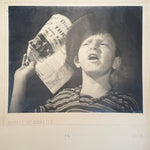 1939 World's Fair Photograph of Newsboy | Harvey O. Carpenter