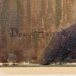 1950s French Bohemian Portrait Painting | Cool Character Study