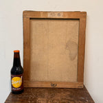 1950s French Bohemian Portrait Painting | Cool Character Study