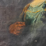 19th Century Ghost Hand Painting of Victorian Woman | 1800s Saloon