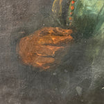 19th Century Ghost Hand Painting of Victorian Woman | 1800s Saloon