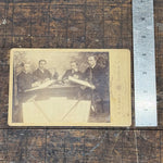 Antique Occupational Cabinet Card of Smoking Cartographers