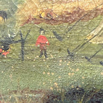 19th Century American Frontier Oil Painting | Folk Art 1870