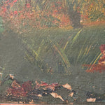 19th Century American Frontier Oil Painting | Folk Art 1870
