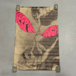 1970s Psychedelic Keep In Touch Poster | Michelangelo