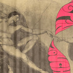 1970s Psychedelic Keep In Touch Poster | Michelangelo