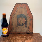 19th Century Mexican Retablo of El Divino Rostro | 1870
