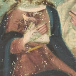 19th Century Holy Trinity Retablo | Spanish Colonial Folk Art