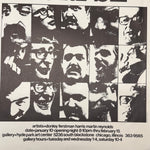 1960s Exquisite Corpse Exhibition Poster | Hyde Park Art Center