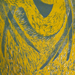 1950s Elizabeth Eddy Color Woodblock Print “Icarus” | Signed 8/10