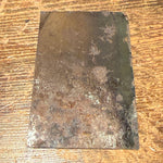 Antique Tintype of Smoking Police Officer Nightstick Whiskey