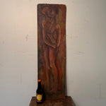 1940s Modernist Nude Couple Painting on Board | Modigliani