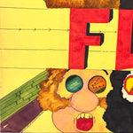 1970s Freak Brothers Style Folk Art Diptych | Hand Painted Comix