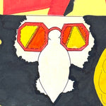 1970s Freak Brothers Style Folk Art Diptych | Hand Painted Comix