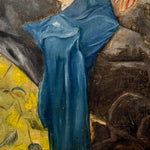 WPA Era Painting of Nude Woman | Reverse Sketches