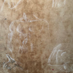 WPA Era Painting of Nude Woman | Reverse Sketches