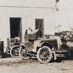 Antique Photograph of Mechanic Shop from 1917