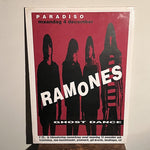 Rare Ramones Concert Poster from Amsterdam - 1989 - Paradiso Grote Zaal - Vintage Rock Memorabilia - Punk Rock Classic - Joey Ramone Netherlands