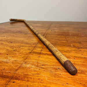 Antique Folk Art Walking Cane | Early 1900s Stick