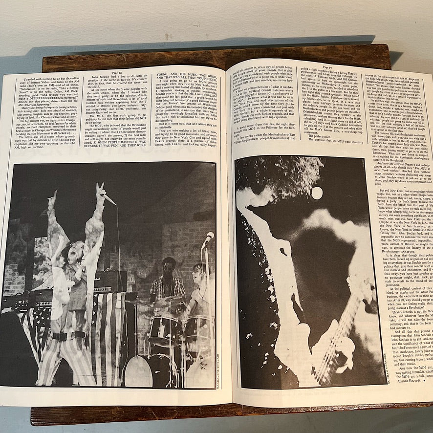 Rare 1970s New Times Counter Culture Newspaper | MC5
