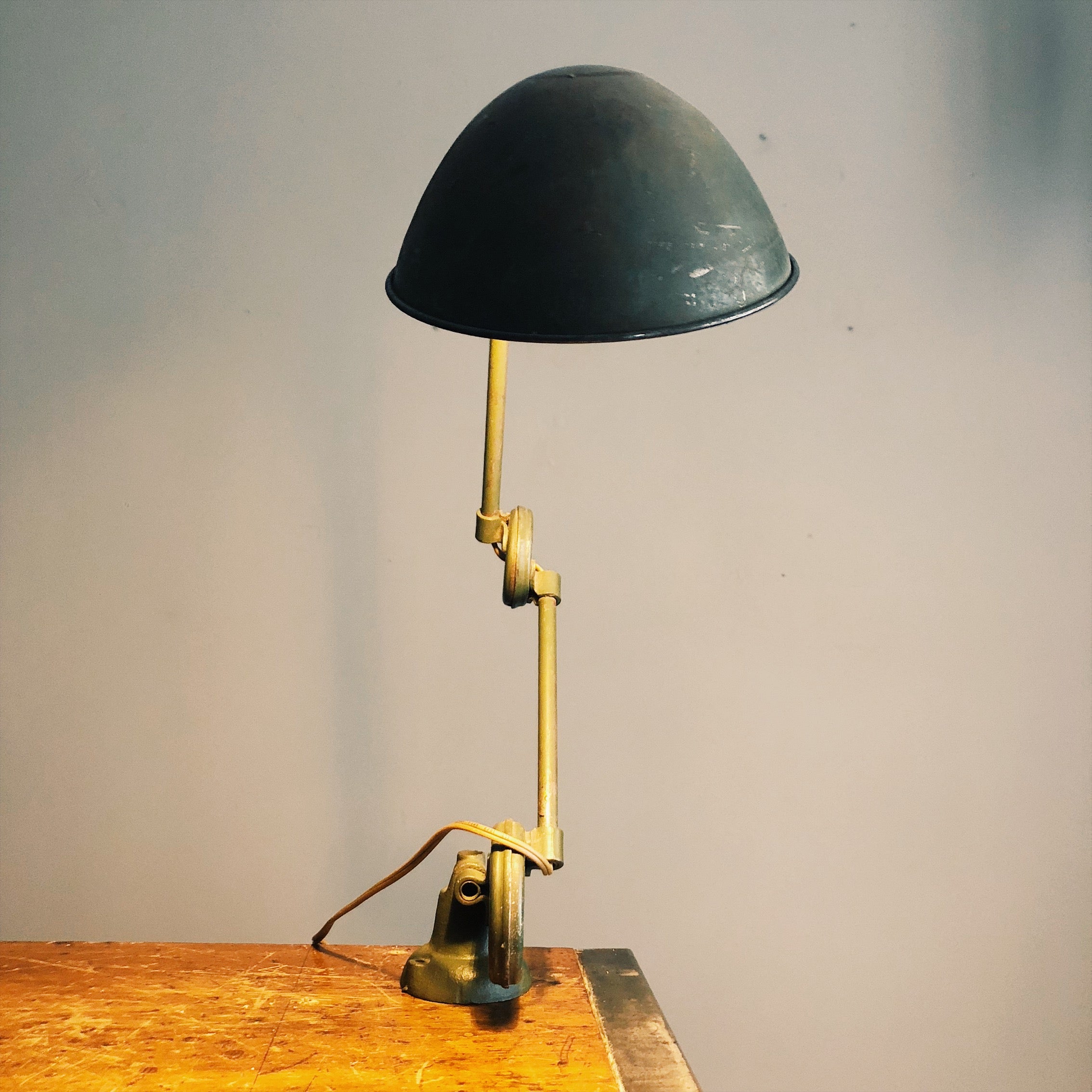 Antique Edon Esrobert Clamp Light from 1930s