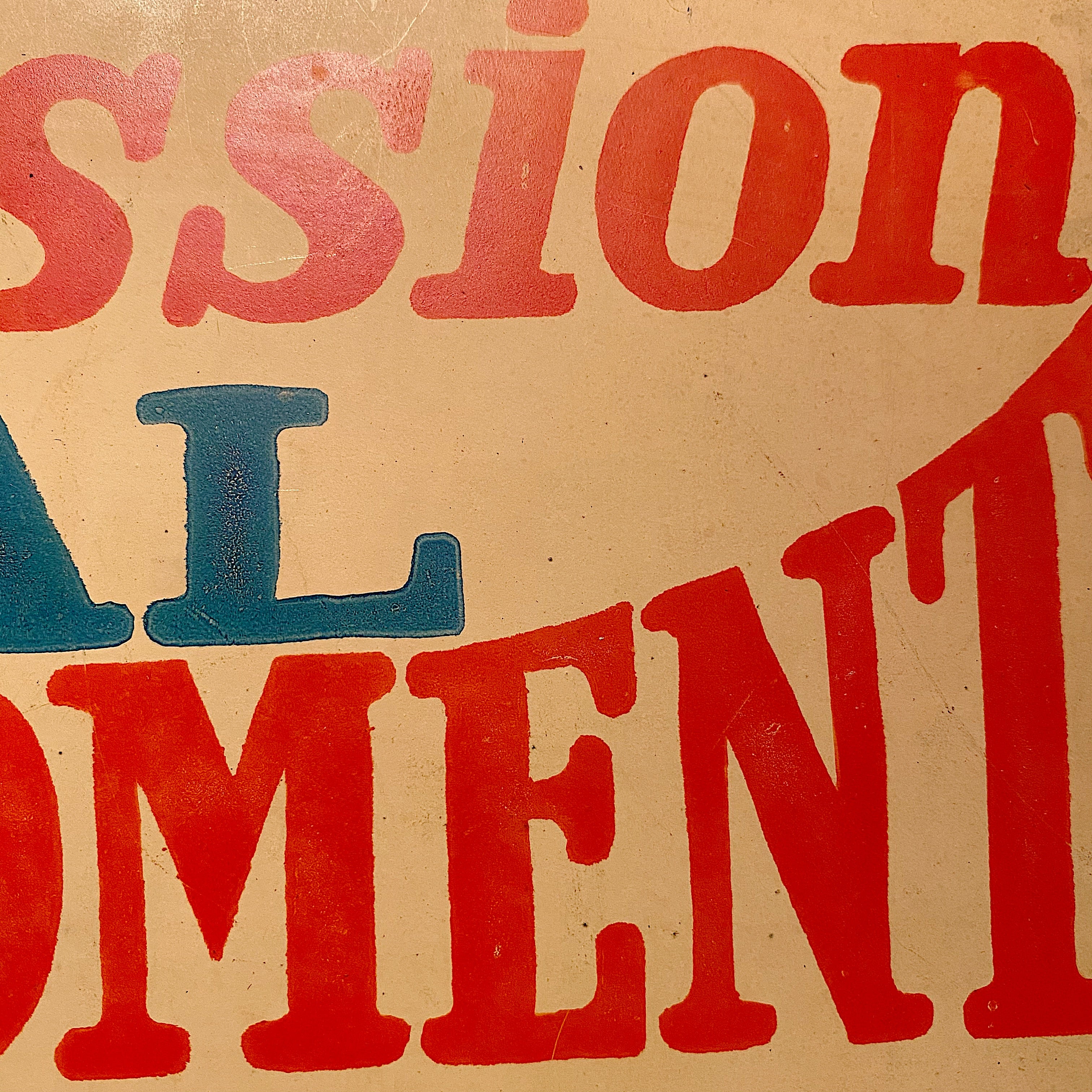 Repeal 18th Amendment Sign from 1930s | Prohibition Era – Mad Van Antiques