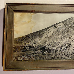 Antique Panoramic Photograph of Inyo Marble Mine | California 1918