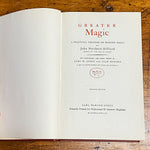 Rare Greater Magic Book by John Northern Hilliard | 5th