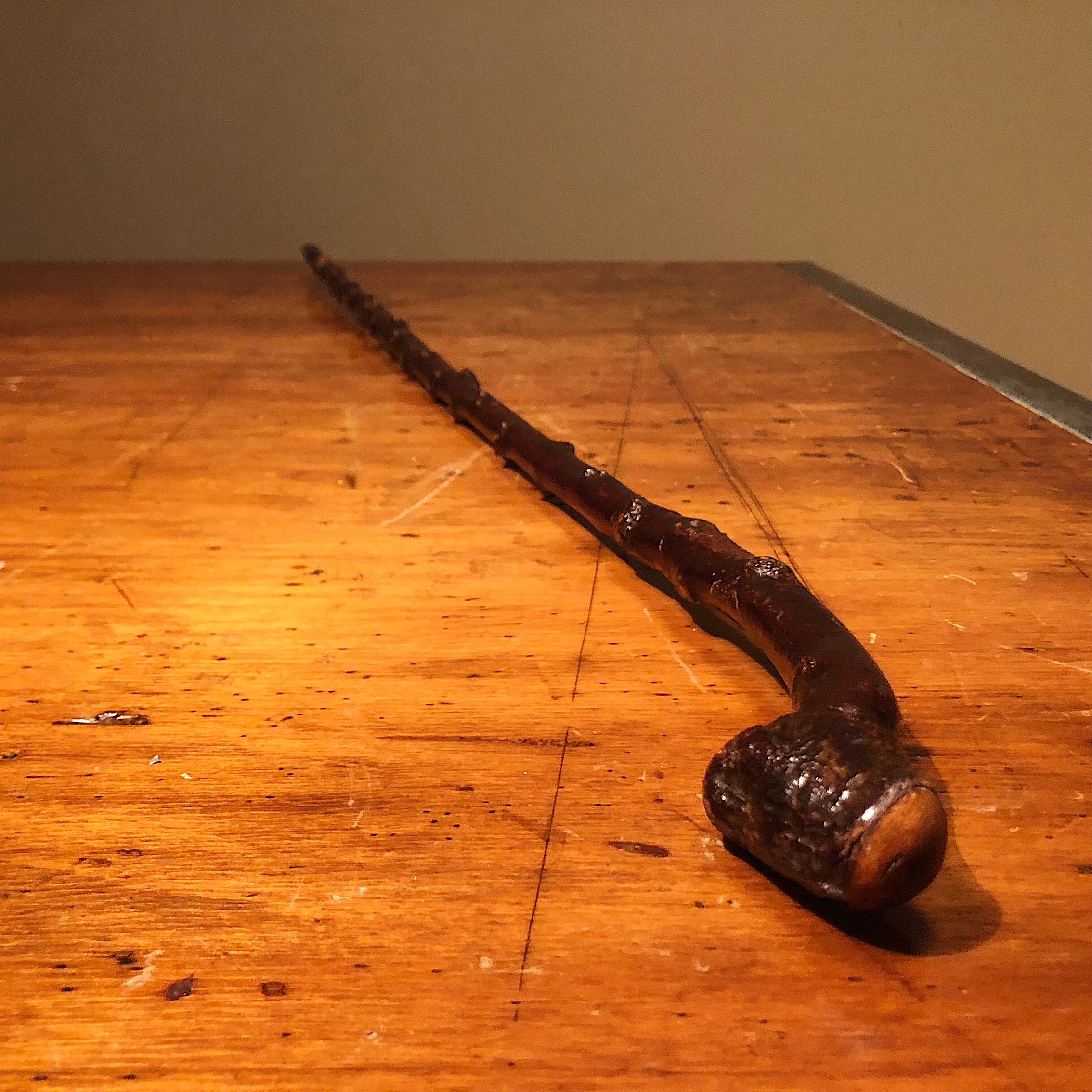 Vintage Blackthorn Shillelagh Walking Stick 