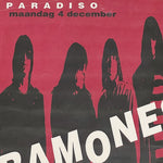 Rare Ramones Concert Poster from Amsterdam - 1989 - Paradiso Grote Zaal - Vintage Rock Memorabilia - Punk Rock Classic - Joey Ramone
