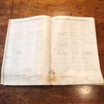 Antique Free Masons Register Book from 19th Century - Minnesota Royal Arch  Masonic Lodge Memorabilia