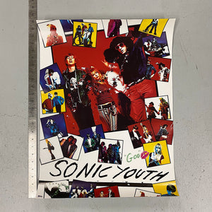 Vintage Sonic Youth Poster from 1990 | Goo Album Promo