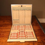 Vintage Teeth Display by Trubyte New Hue - Tooth Shade Guide - Unusual Salesman Samples  - Dental Products - Dentures