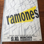 Rare Ramones Concert Poster from Munich Germany 1987 - Punk Rock 