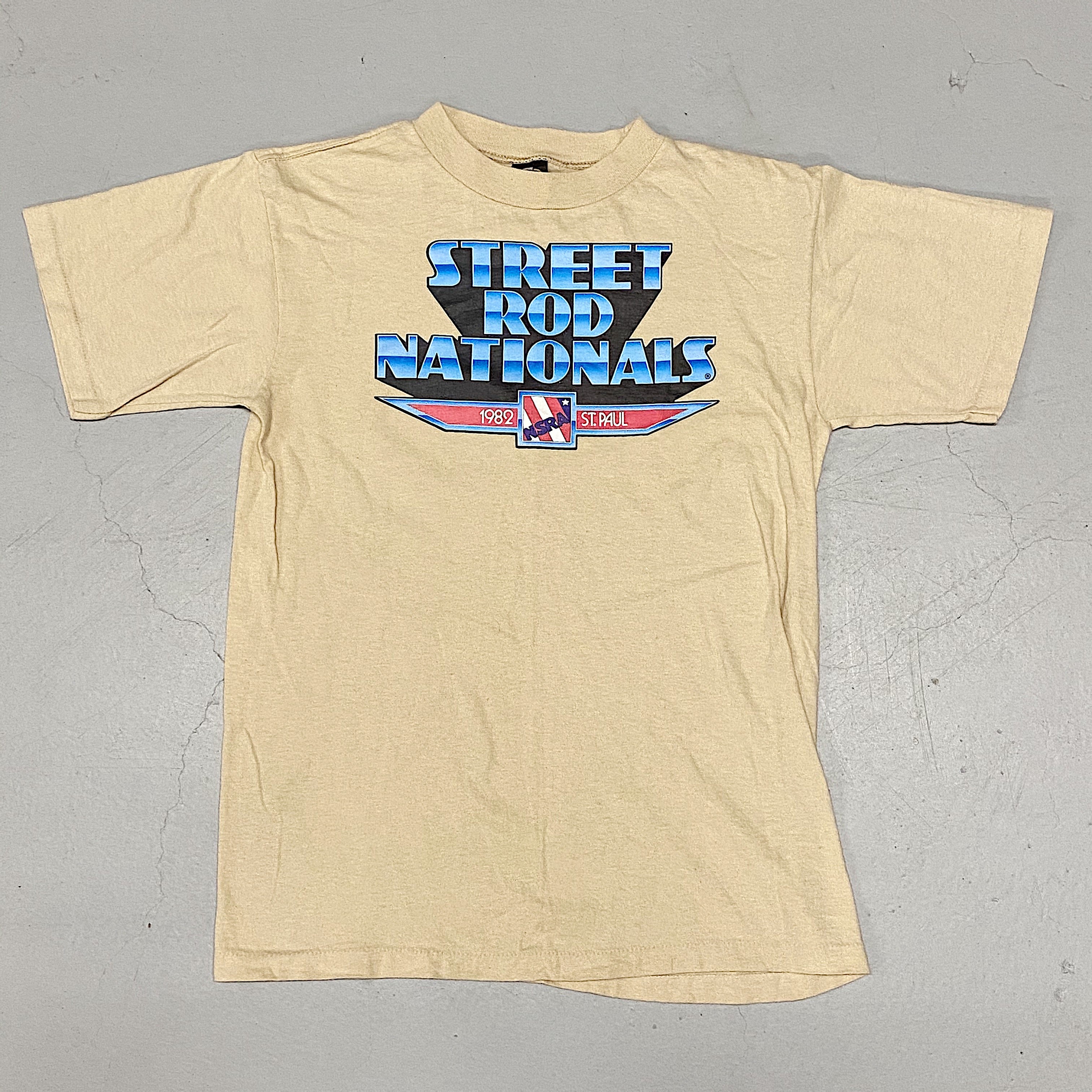 Vintage Street Rod Nationals T Shirt from 1982