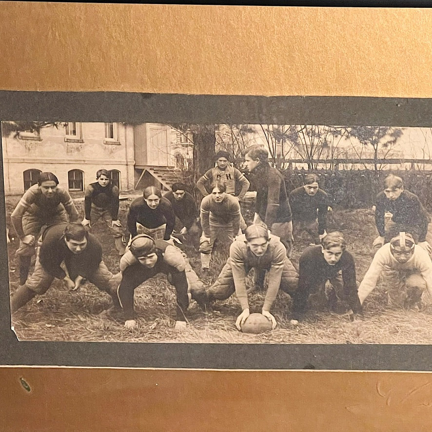 Antique Photograph of College Football Team | Early 1900s