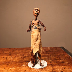 Antique Limberjack Folk Art Dancing Jig Doll from 1800s | Wood Carved Slave Made