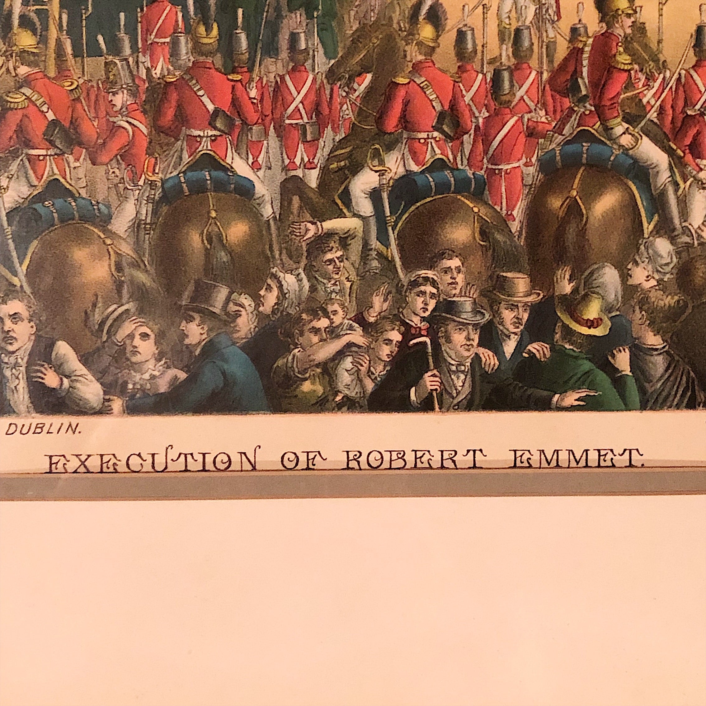 Execution of Robert Emmet Print