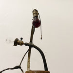 Vintage Shop Task Lamp with Unusual Handmade Design | 1940s