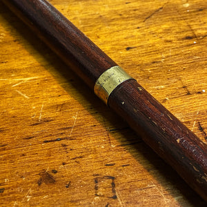Antique Billy Club Cane with 14 Carat Gold Band | 19th Century
