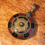 Vintage Roulette Ashtray - 1950s - Brass Gambling Collectible - Rare Vintage Tobacciana - Las Vegas Memorabilia  - Portable