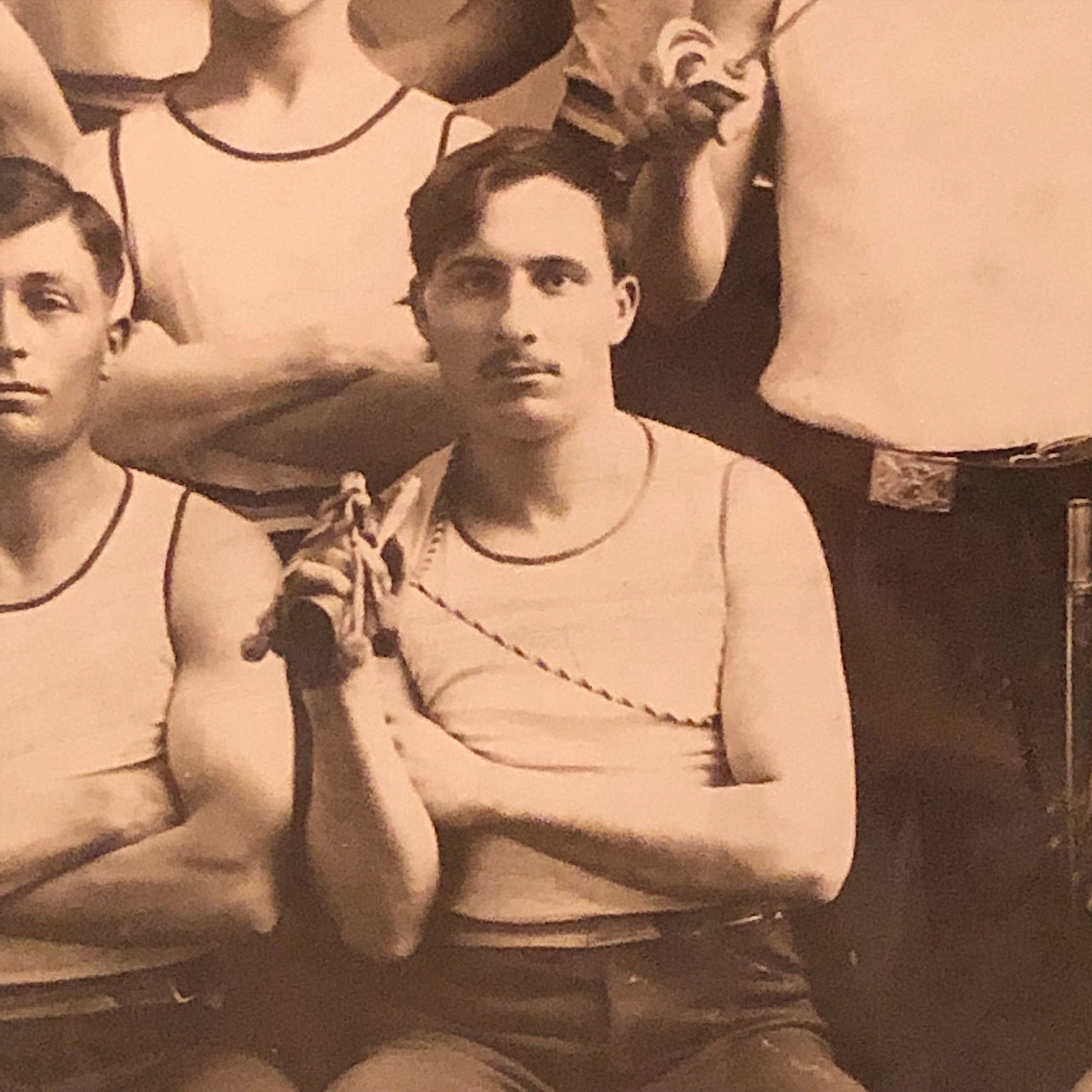 Large Antique Photograph of Military Team | West Point?