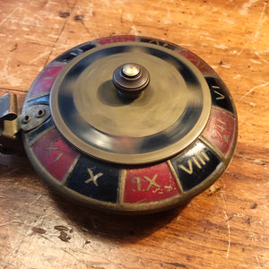 Vintage Roulette Ashtray - 1950s - Brass Gambling Collectible - Rare Vintage Tobacciana - Las Vegas Memorabilia 